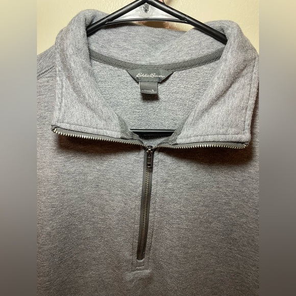 ✨Eddie Bauer Grey Pullover Size S #C1 - Picture 3 of 6